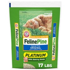 Feline Pine Platinum Non-Clumping 17lb Cat Litter