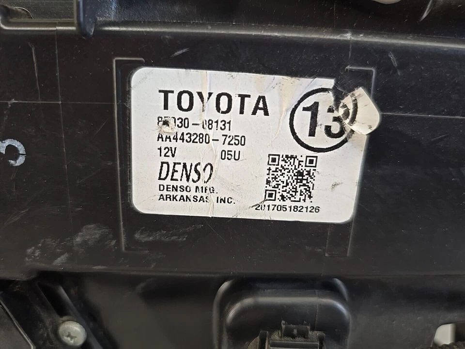 Unidad central de calefacción trasera Toyota Sienna 2011-2016 87030-08130 Foto 4 de 4