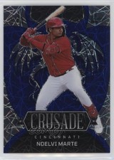 2023 Panini Chronicles Crusade Blue Velocity Prizm 16/99 Noelvi Marte #22 0w8