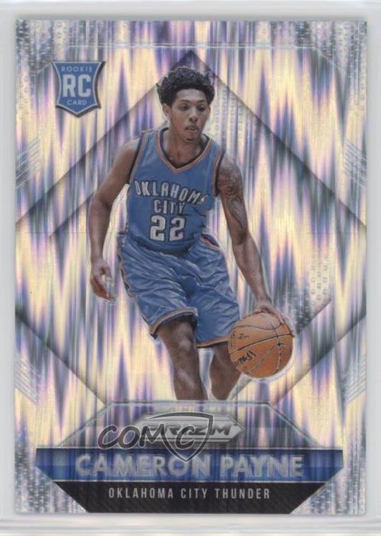 2015-16 Panini Prizm Rookies Flash Prizm Cameron Payne #312 Rookie RC 0b9