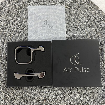 Arc Pulse for iPhone 15 Pro MAX Phone Case ALUMINUM MIRROR POLISH SILVER