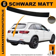 LADEKANTENSCHUTZ LACKSCHUTZFOLIE FÜR MERCEDES GLC X253 2015-2022 SCHWARZ MATT