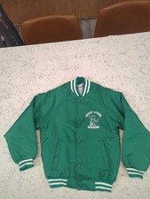 Hartwell Green Bomber Baseball Varsity Letterman Jacket Dwight School Dragon