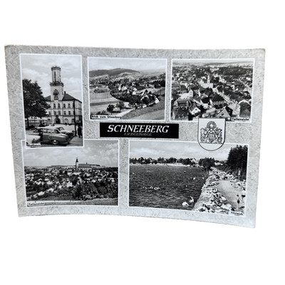 Postkarte AK Schneeberg Erzgebirge Mehrbild Ungelaufen Ansichtskarte