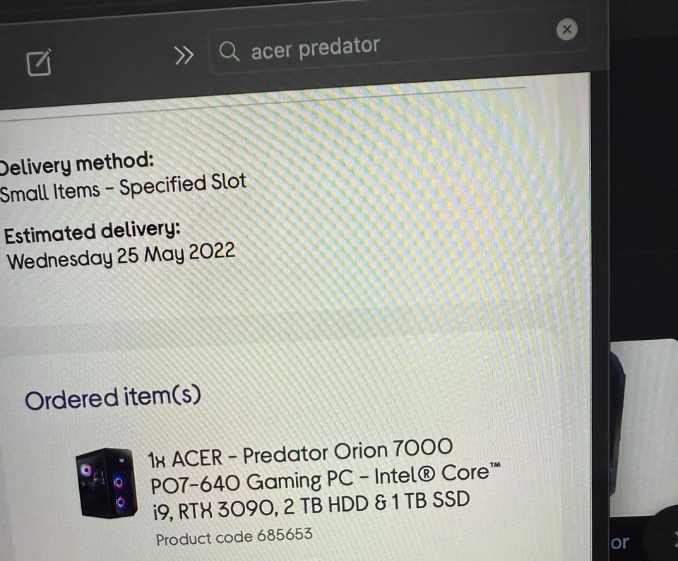 Acer Predator Orion 7000 Po7-640 - Image 4 of 4