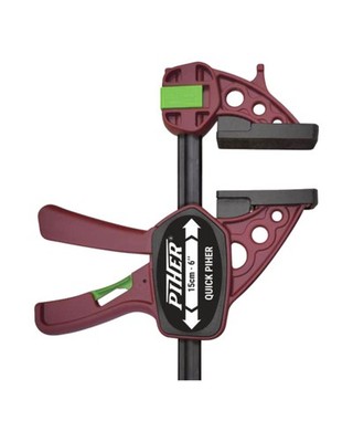 Piher Einhandzwinge Quick Schraubzwinge Klemmzwinge Zwingen 150 - 900 mm Profi