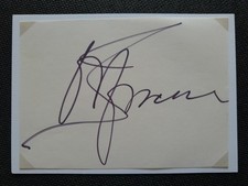 16125 O. W. Fischer Autogramm auf Karte