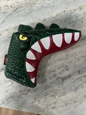 Hello NRC Dinosaur Croc Putter Golf Club Head Cover