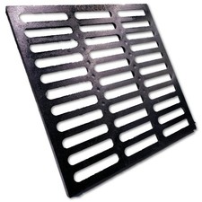 DuuMuut Cast Iron Drain Grate, 24x24 Outdoor Drain Cover, B Class Sewer Grate...