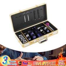 Portable Barber Carrying Case Styling Tools Storage Case Box With Shoulder Strap