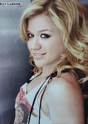 Kelly Clarkson Poster Musik Rock Pop TV Sammeln Fernsehen Maße: ca. 20 x 28 cm 