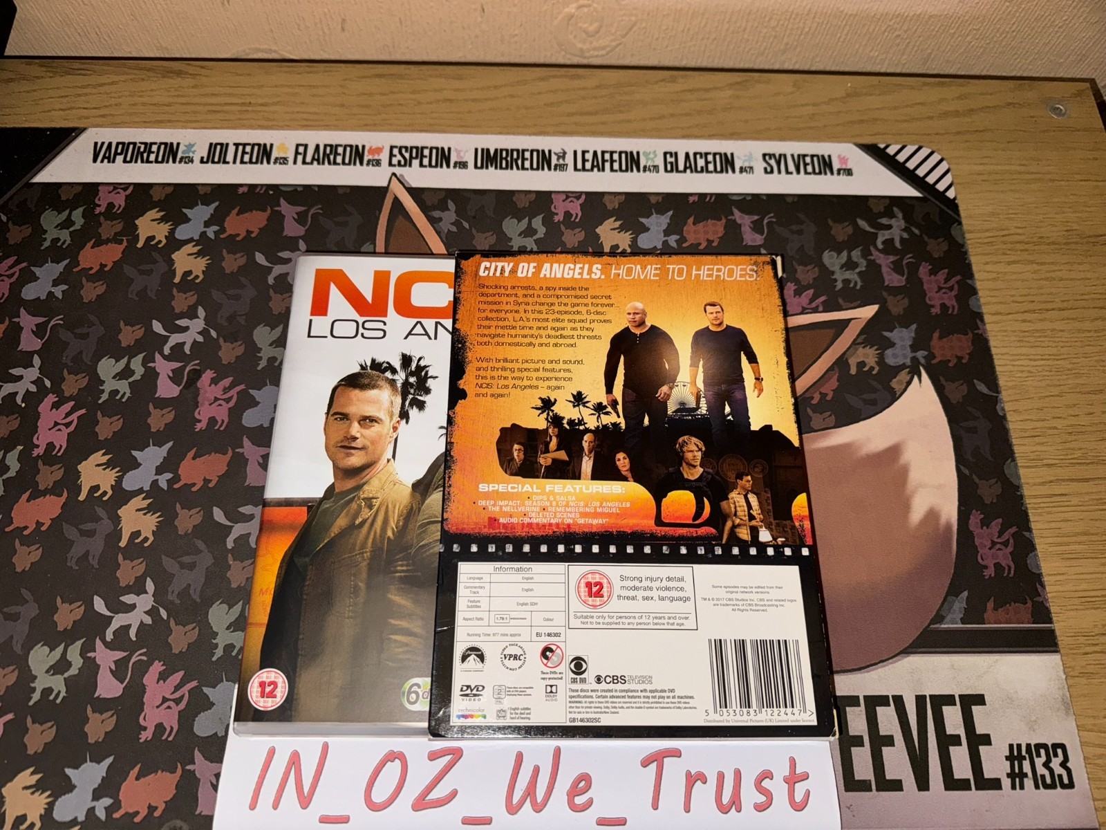 NCIS: Los Angeles Season 8 (DVD, 2017, 6-Disc Box Set)