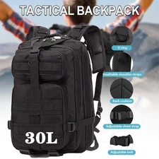 Military Tactical Backpack Daypack Bug Out Bag for Hiking Camping School Travel