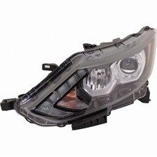 LH Headlight For 17-19 Nissan Qashqai Rogue S...