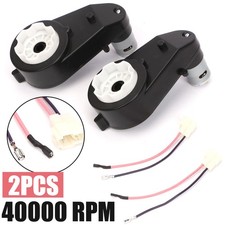 2pc 12V 40000RPM Kids For Ride On Car Toy Parts Electric Motor Gear Box RS550 UK