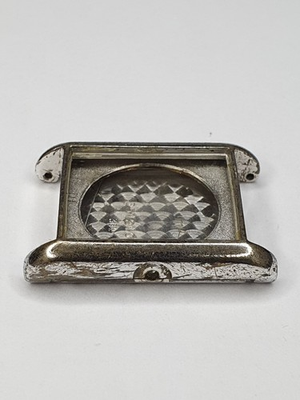 #ad Cartier 6512105 Tank 1970’s 23 × 30 mm Sterling 925 Silver Parts $1900.00