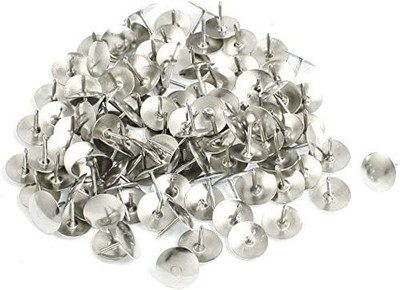 Reißnadeln Daumenklammern Nickel stark Stecknadel Korkbrett Stifte silber