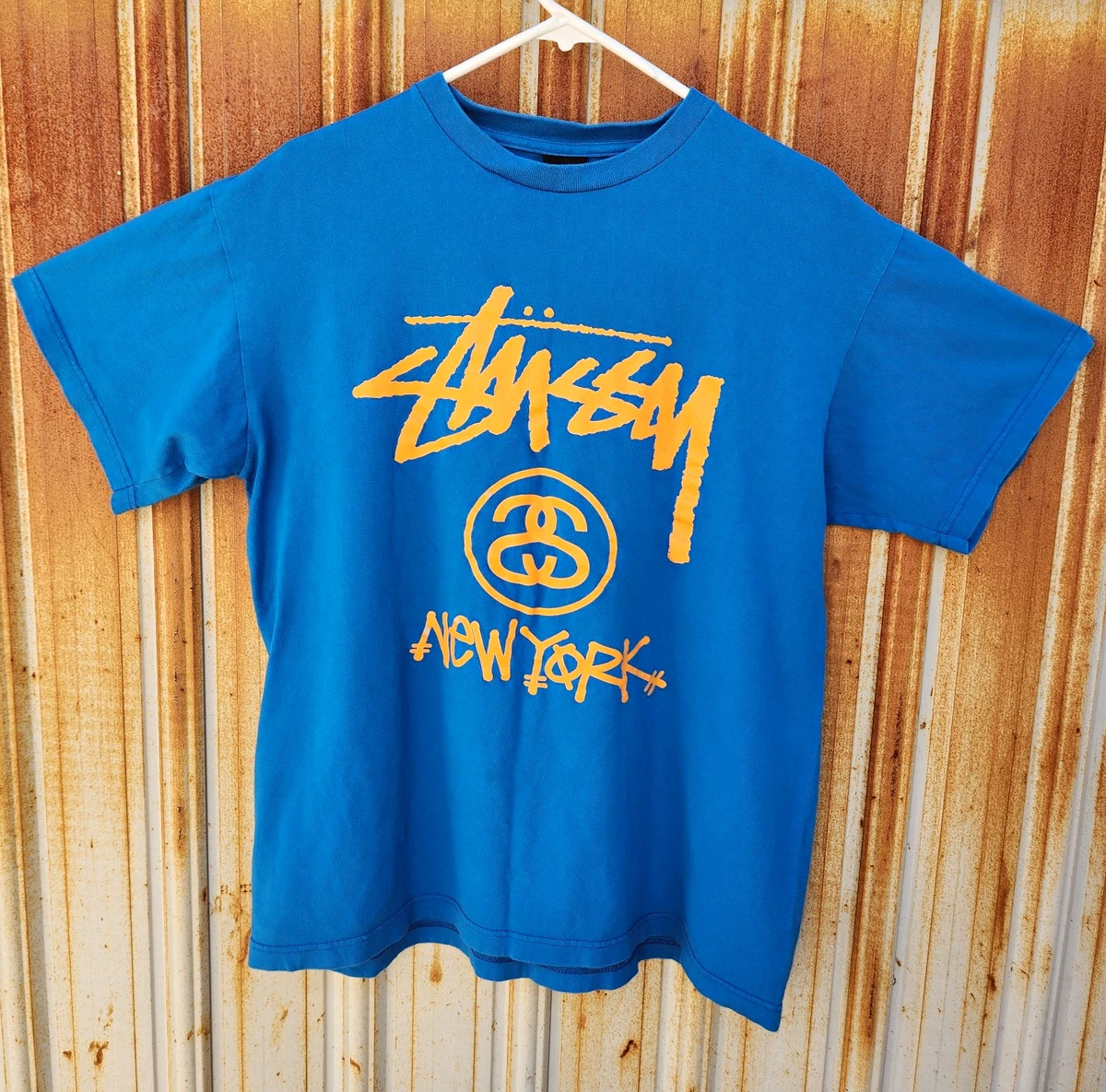 25+ Stussy Short Sleeve Blue Shirts for Men for sale | Updated Oct