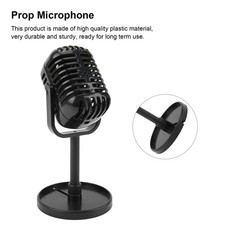 Classic Prop Microphone For Filming Dance Shows Practice Using Microphone Props