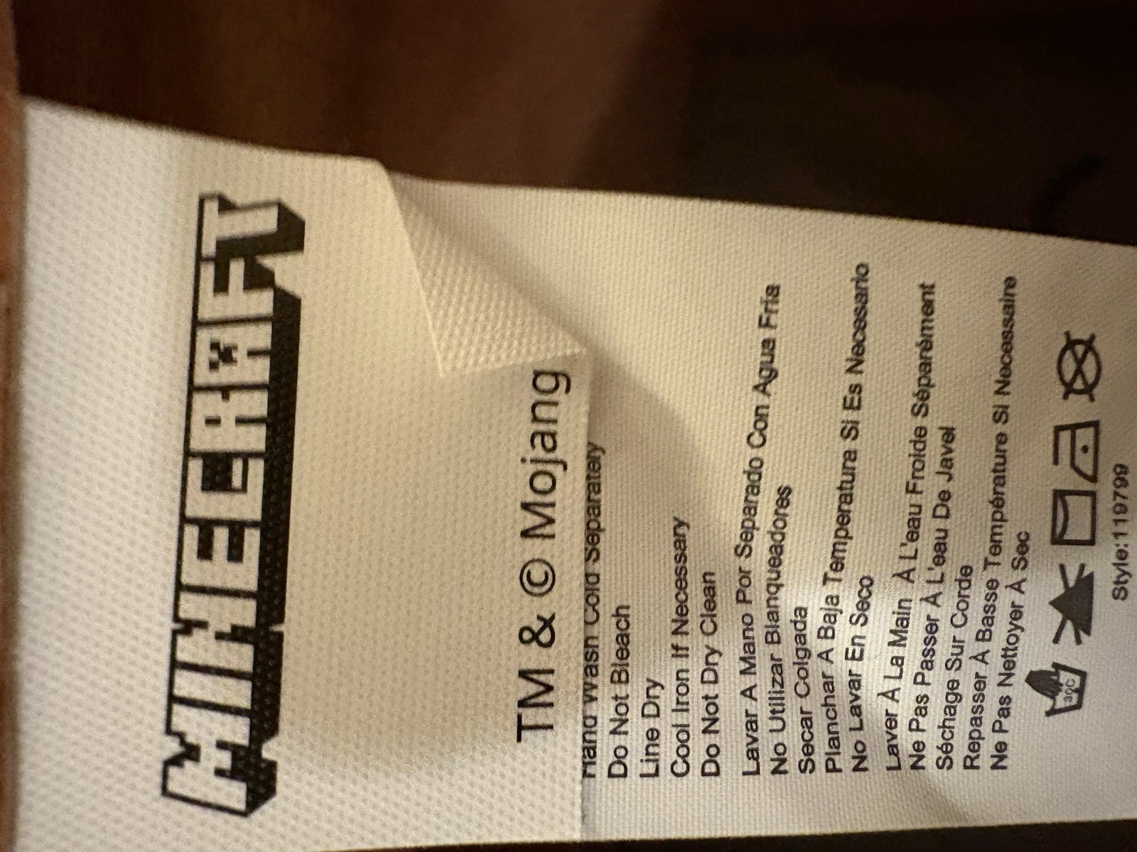 Minecraft Pixelated Steve head with adjustable he… - image 7