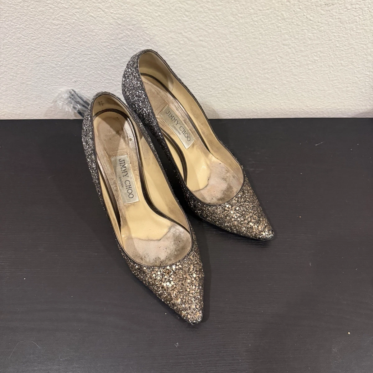 Jimmy Choo Stiletto Silver Heels for Women for sale | eBay
