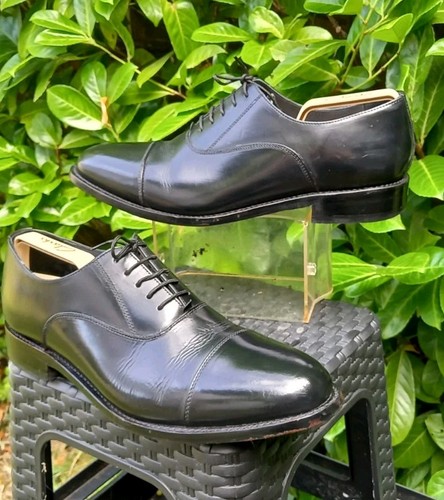 Herren Samuel Windsor Qualität Schwarz Leder Schuhe... UK Größe 11