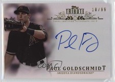 2013 Topps Tribute 10/99 Paul Goldschmidt #TA-PG2 Auto 1q7