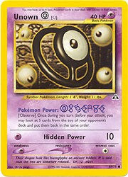 Pokemon Neo Discovery 69/75 Unown (Observe) Card - Picture 1 of 1