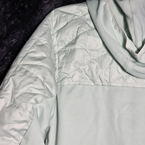 Adidas Terrex Multi Primegreen Hybrid Insulated Jacket Women’s L Light Green Hoo - Picture 8 of 12