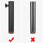EZ GO 30Ft Tailgate Telescopic Flag Pole Kit with Solar Light & Tire Mount Base — photo 7