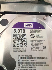 Western Digital Purple WD30PURX 3TB 3.5" SATA 5400RPM 64MB HDD