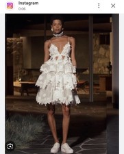 Zimmermann Crash Tiered lace dress - BNWT