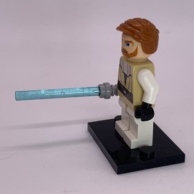Lego Obi-Wan Kenobi sw0197 Minifigure from 7931, Retired