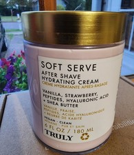 Truly Soft Serve After Shave Cream Hyaluronic Acid Vanilla Strawberry-Ret 33