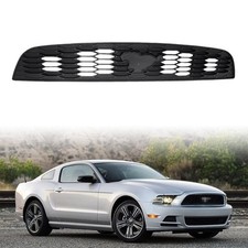 Front Upper Grille Black Honeycomb Grill For Ford Mustang 2013 2014 Gt V6 Base