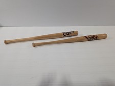 Vintage Kansas City Royals Kauffman Stadium Wood Baseball Souvenir Bats Set of 2