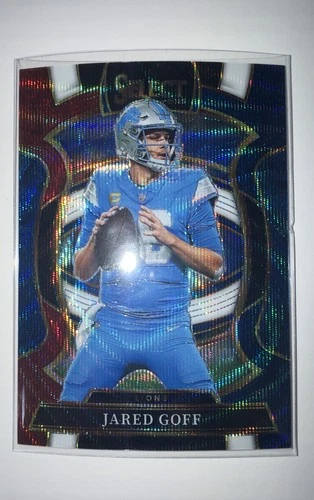 2025 Panini Select - Concourse Jared Goff #69 Tri-Color Prizm /399