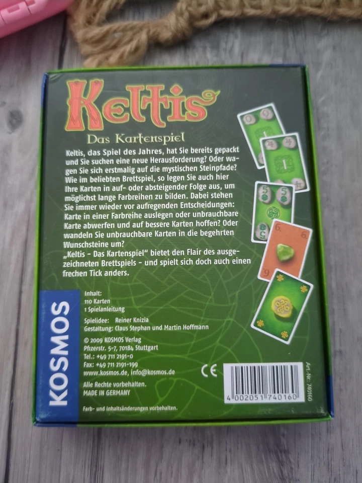 Keltis-Das Kartenspiel/ Originalverpackt!! - Bild 2 von 4