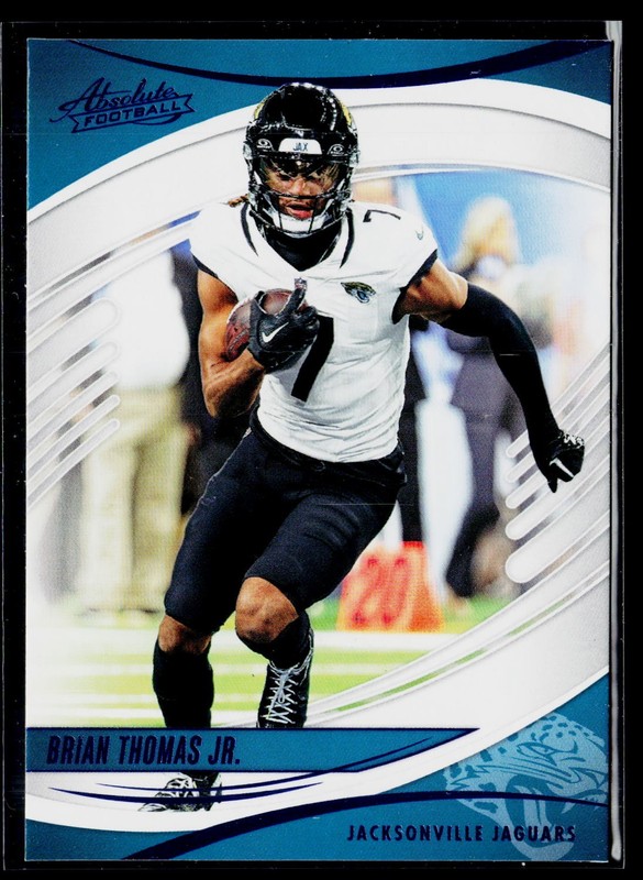 Brian Thomas Jr. Panini 2025 Panini Absolute #67 Purple