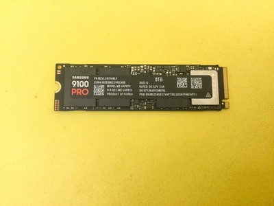 内蔵型SSD Samsung 9100 PRO MZ-VAP8T8B-IT 8TB SAMSUNG 9100 PRO 8TB M.2 2280 PCIe 5.0x4 NVMe Internal SSD MZ