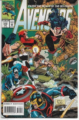 MARVEL Modern Age : The Avengers #370 (Steve Epting) Geof Isherwood (Black Widow
