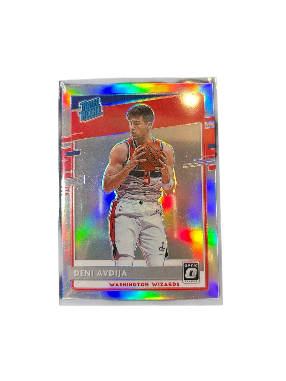 2020-21 DENI AVDIJA OPTIC RATED ROOKIE SILVER HOLO - #159