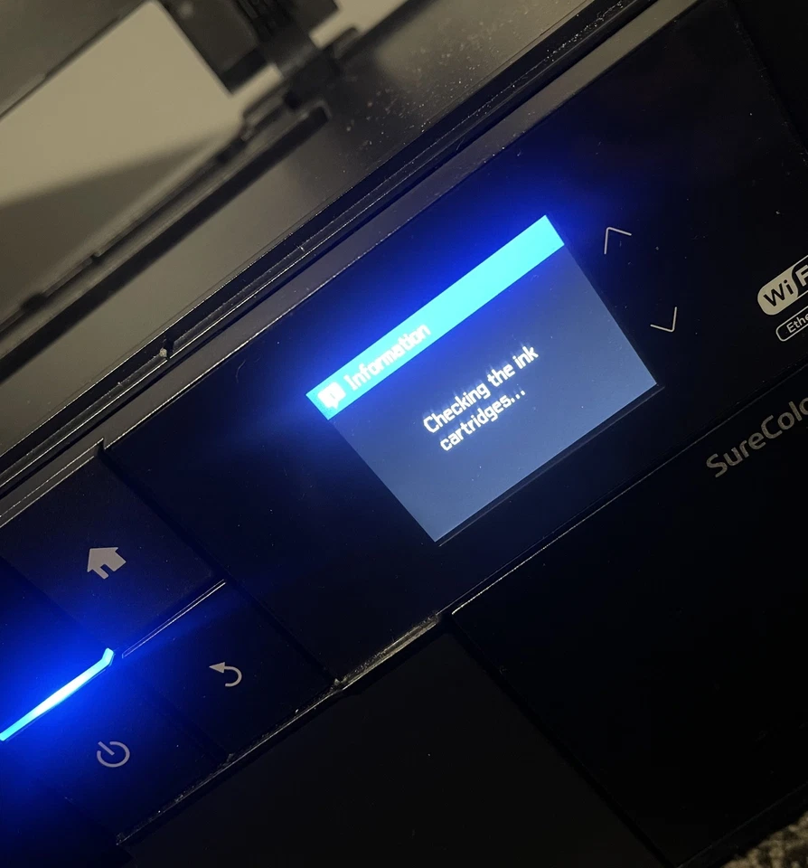 Epson Sure Color P600 Photo Printer - With Wires - Used - Good Condition  - Image 4 of 4