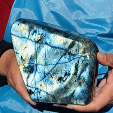 5.21LB Natural crystal Labradorite Mineral Quartz  Mineral Reiki healing