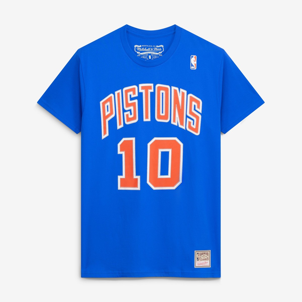Mitchell & Ness Detroit Pistons ゲームシャツ Men's Mitchell & Ness Dennis Rodman Blue Detroit Pistons Hardwood