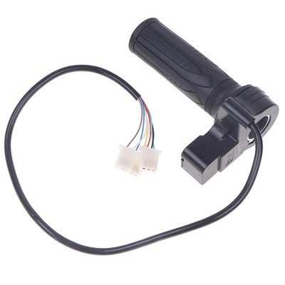 Ebike Twist Throttle Controller Handle Grip With Push Forward And Reverse Botton
