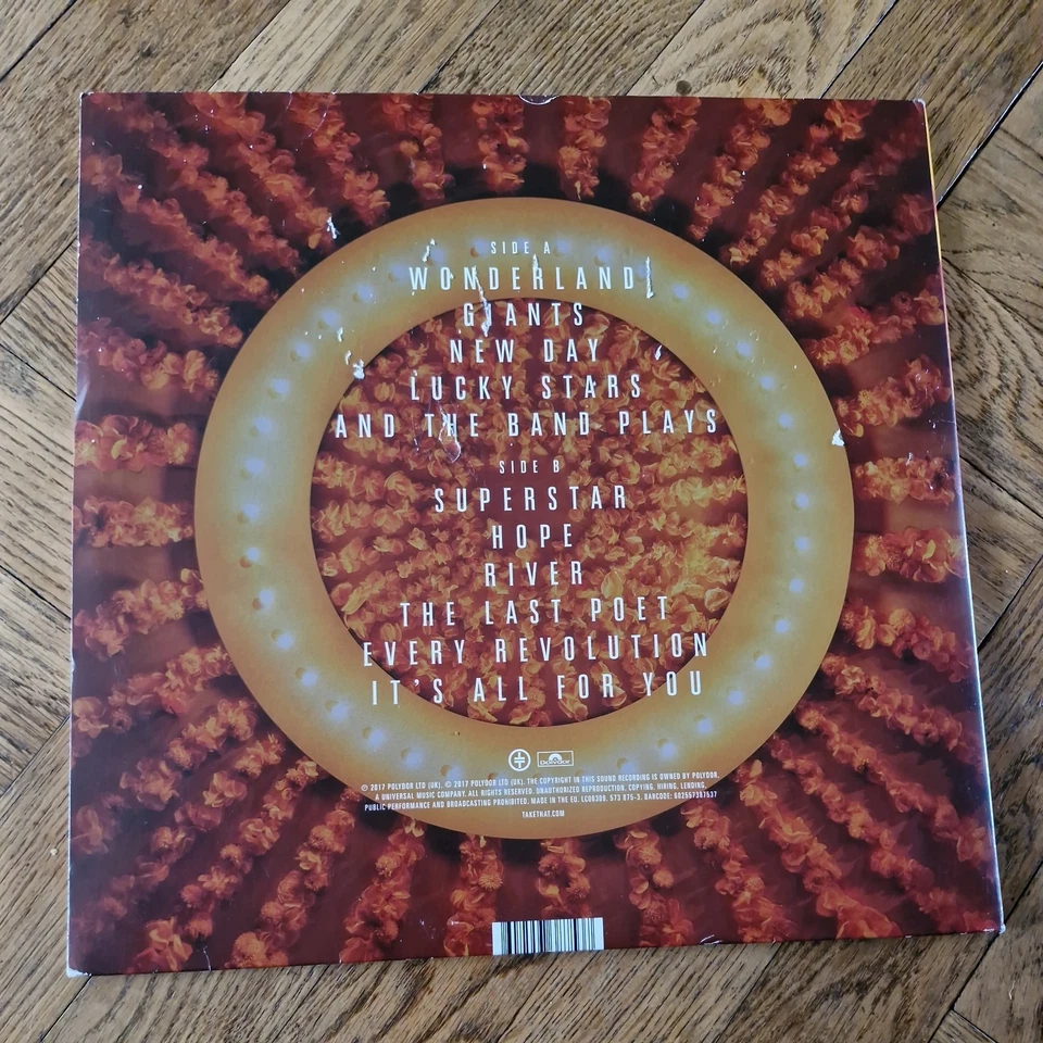 TAKE THAT VINYL WONDERLAND VG+/Vg+ - Image 4 of 4