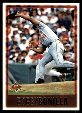 Bobby Bonilla 1997 Topps Chrome #127 Orioles MLB READ FREE SHIPPING AutographDen