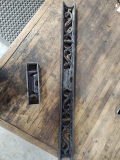 Starrett Vintage Scroll Levels. 24" & 6"