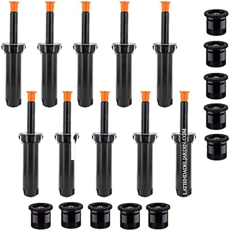 Rain Bird 1804: Set 10 Irrigatori a Scomparsa + 10 Ugelli 15-VAN